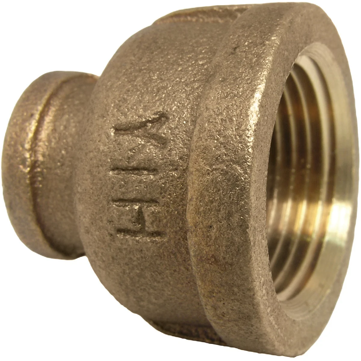 World-Class Lasco 3 4 In. FPT x 1 4 In. FPT Red Brass Reducing Bell Coupling Clean