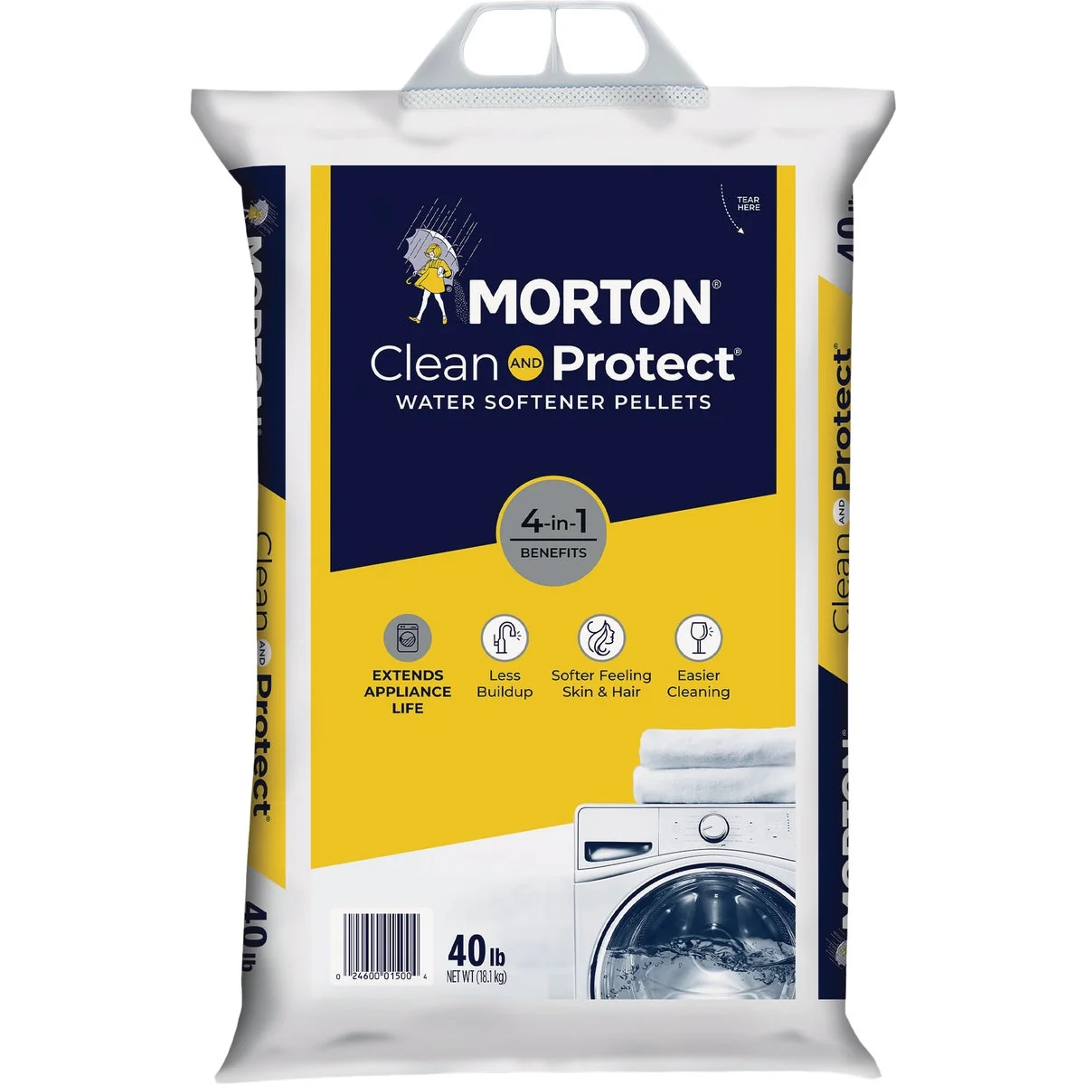 Environmentally Friendly Morton 40 Lb. Water Softener Salt Pellets Elegant