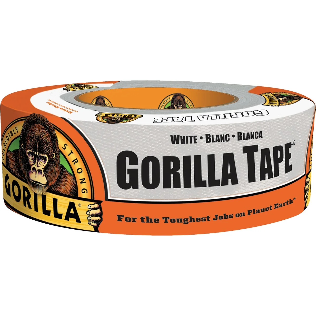 Elite Gorilla 1.88 In. x 30 Yd. Heavy-Duty Duct Tape White Exceptional