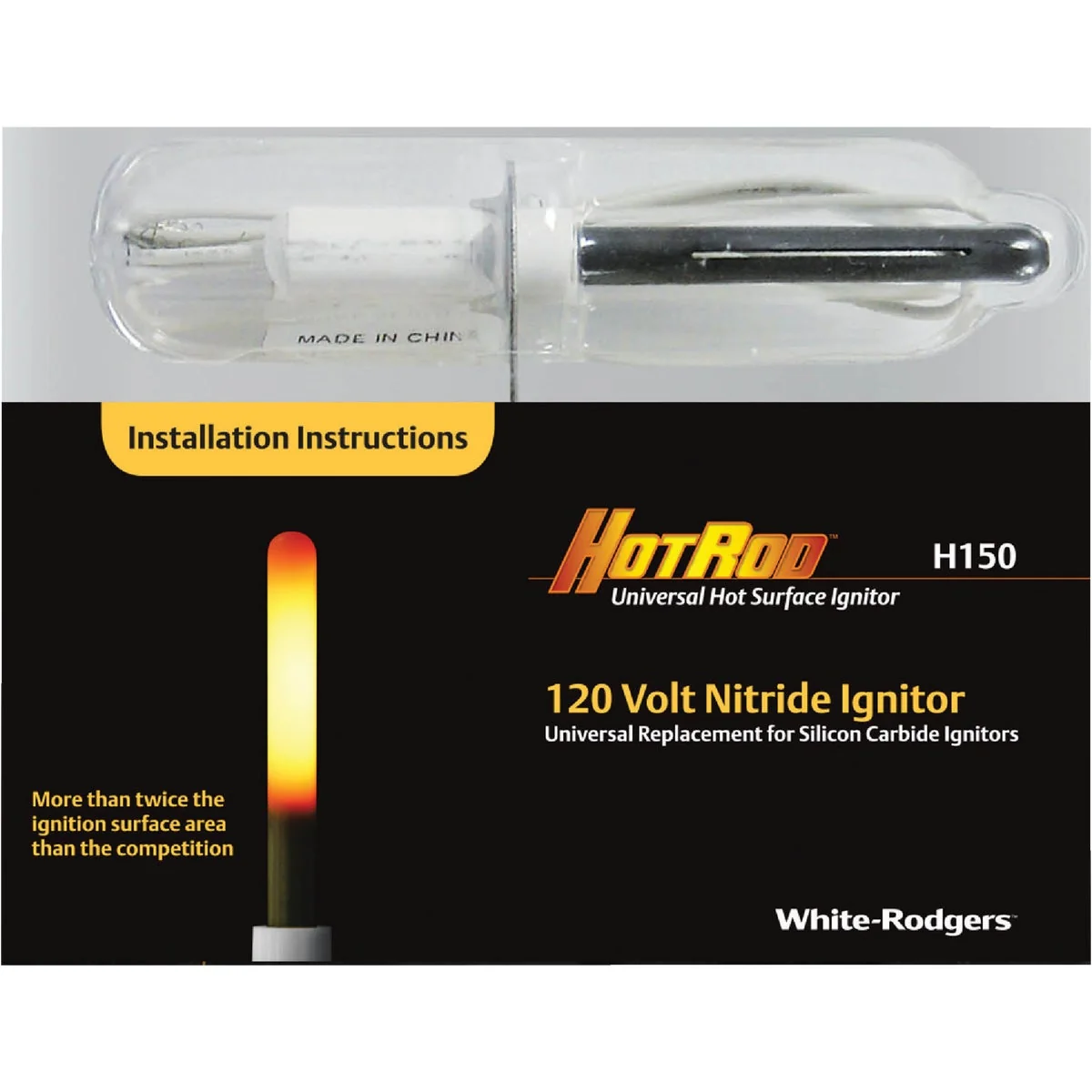 Safe White Rodgers 120 Volt Nitride Universal Igniter Flexible