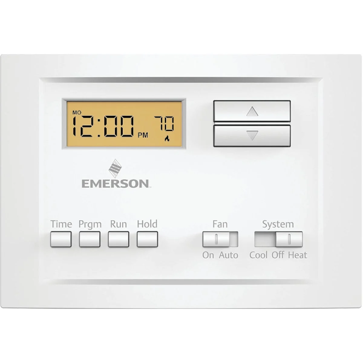 Soft White Rodgers 5-2 Day Programmable White Digital Thermostat Genuine