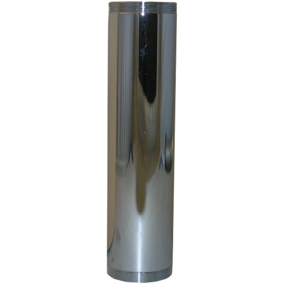 Original Lasco 1-1 2 In. x 12 In. Chrome Plated Threaded Tube Effective