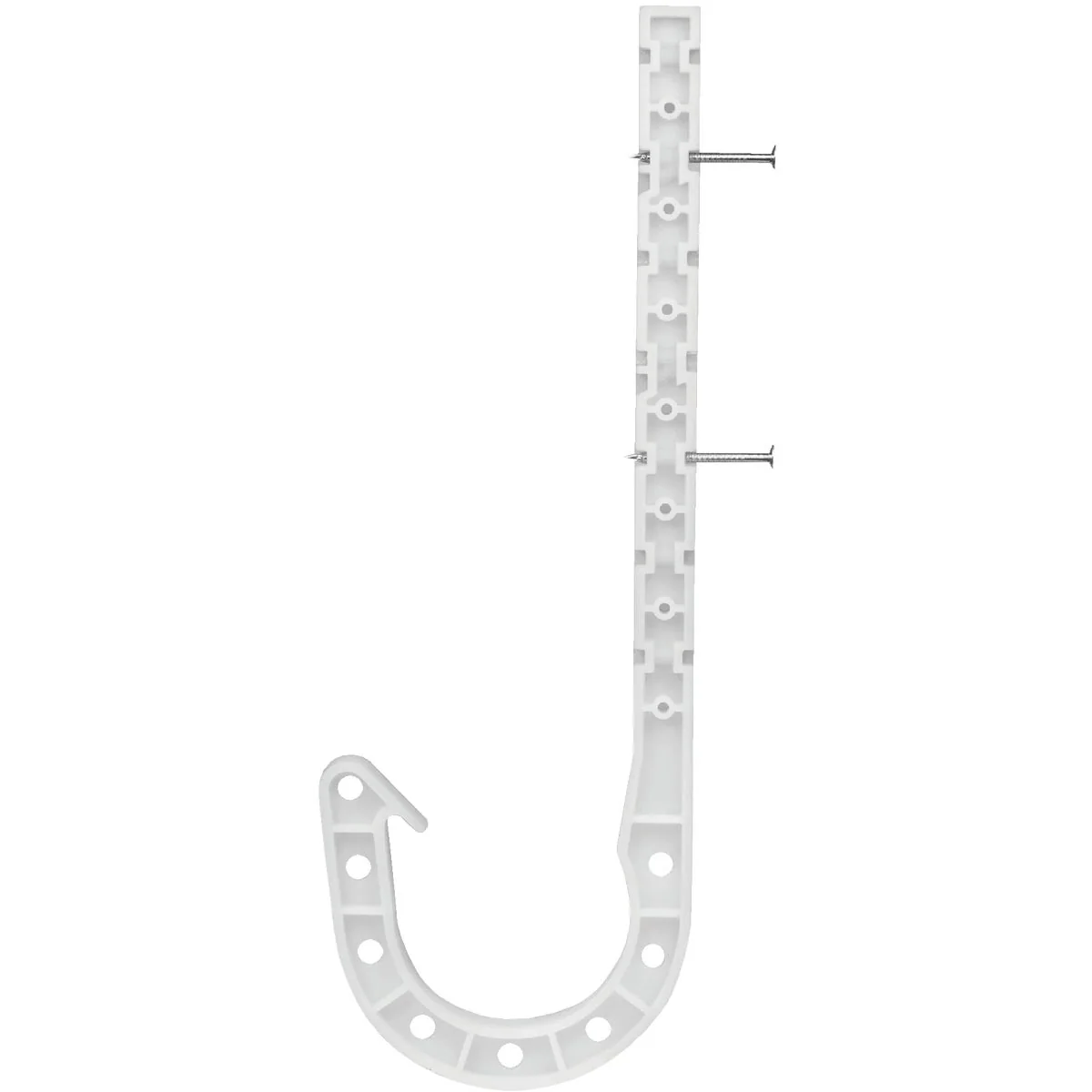 Lightweight Oatey 2 In. x 7-1 2 In. ABS J-Hook Pipe Hook 4-Pack Enhanced