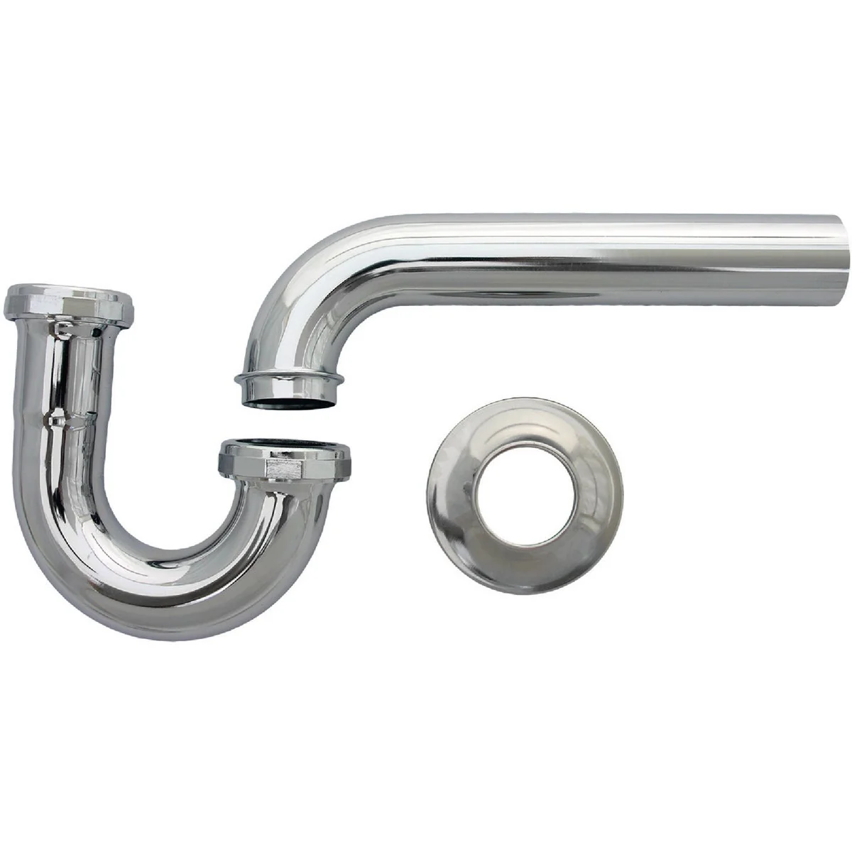Quality Lasco 1-1 4 In. Chrome Plated P-Trap Elegant