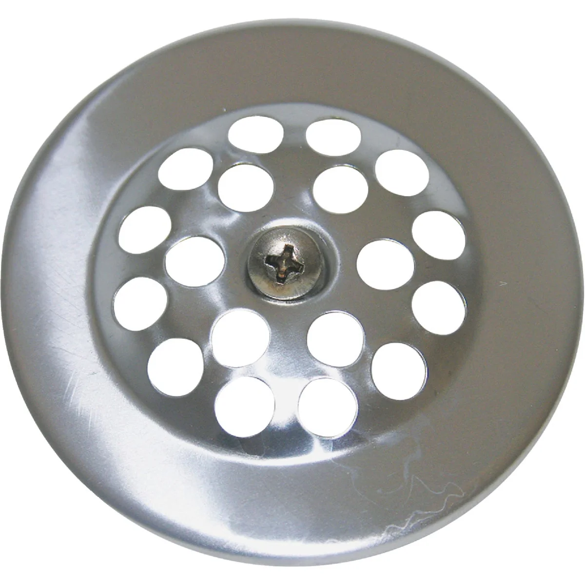 Sophisticated Lasco 2-7 8 In. Tub Drain Strainer with Chrome Plated Finish Versatile