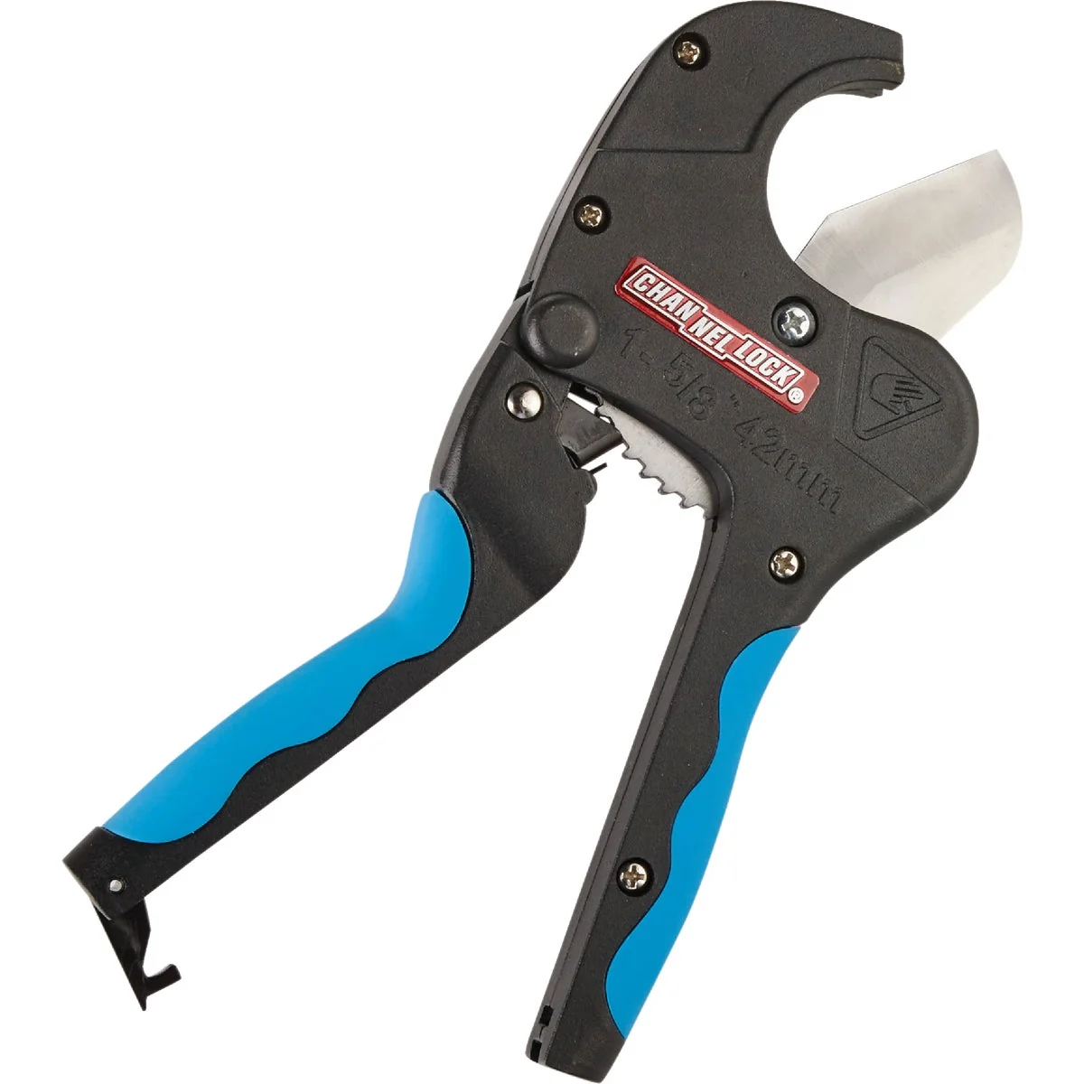 Premium Channellock Up to 1-5 8 In. Ratcheting PVC Plastic Tubing Cutter Luxury