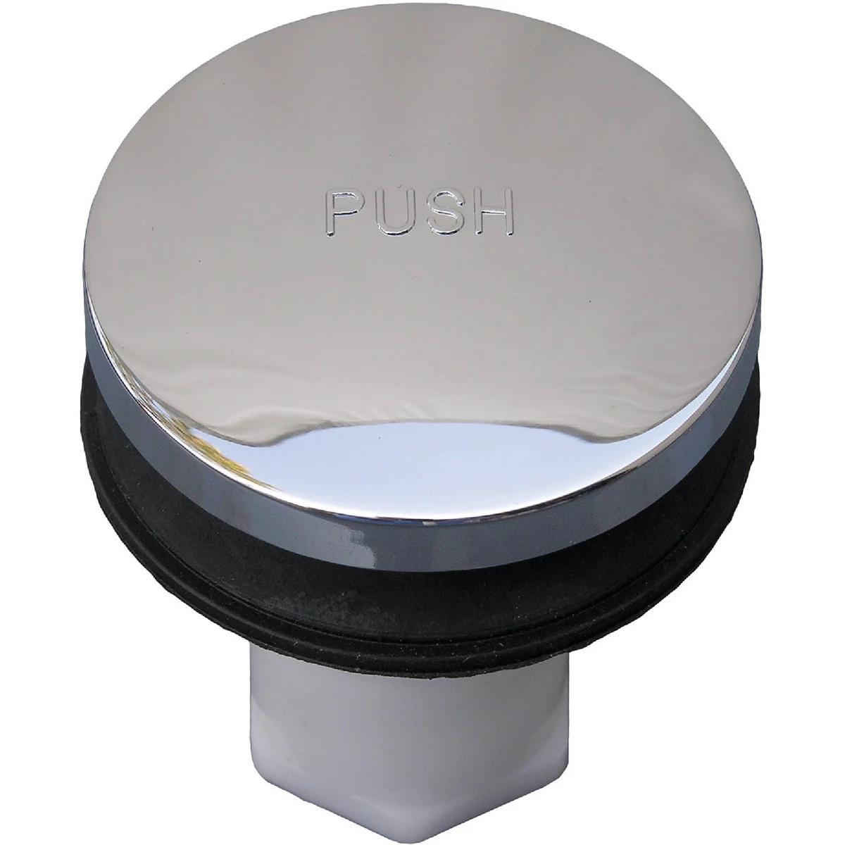 Stylish Lasco Tub Toe-Touch 3 8 In. Thread Drain Stopper Cartridge in Chrome Breathable