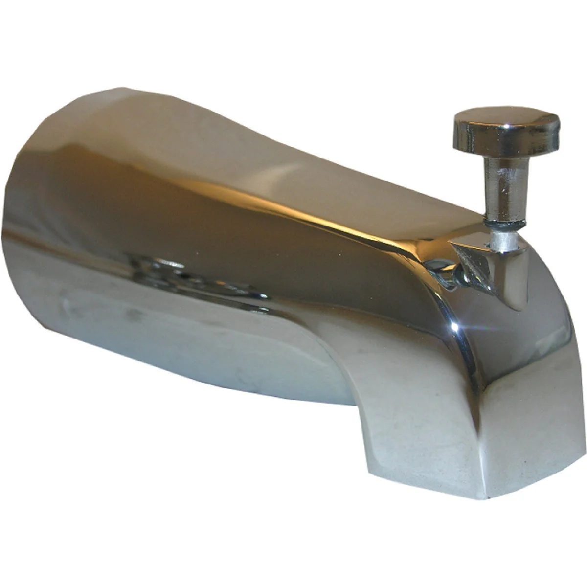 Functional Lasco 5 8 In. Slip-Fit Chrome Bathtub Spout with Diverter Excellent