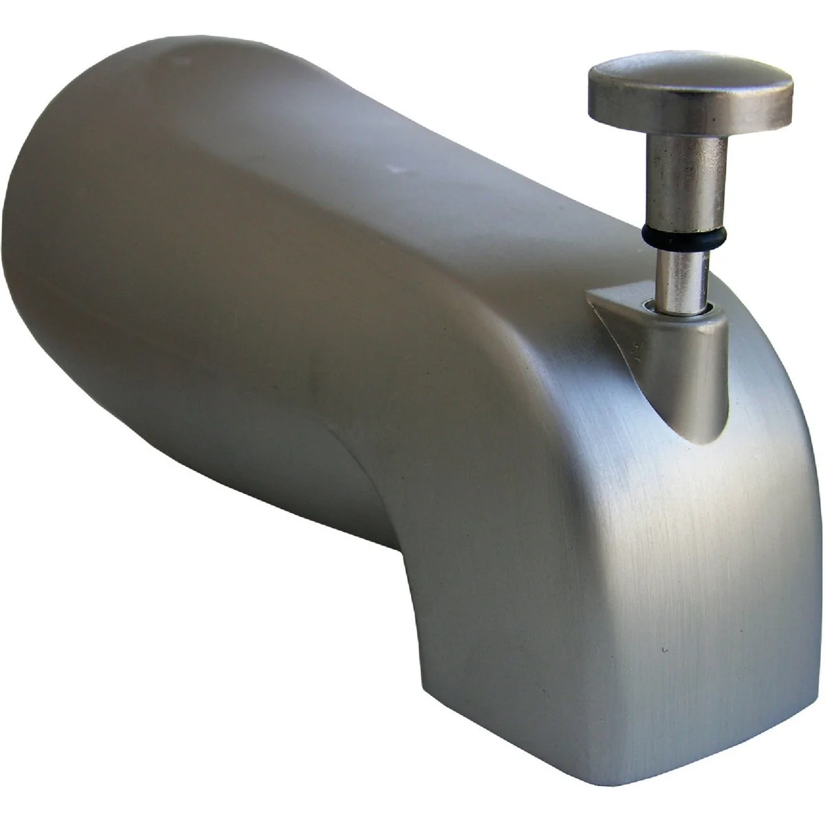 Exclusive Lasco 4-Way Satin Nickel Bathtub Spout with Diverter Functional