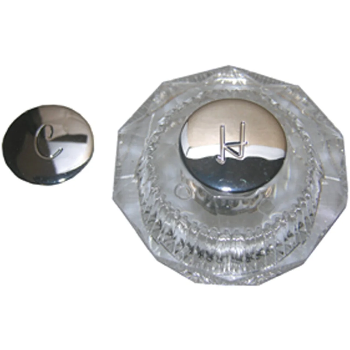 Premium Material Lasco Price Pfister Mobile Home Handle with Hot Cold Buttons Clear Tub Shower Handle Kit Environmentally Friendly
