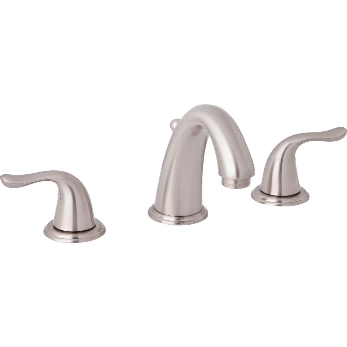 Durable Home Impressions Brushed Nickel 2-Handle Lever 6 In. to 12 In. Widespread Bathroom Faucet with Pop-Up Versatile