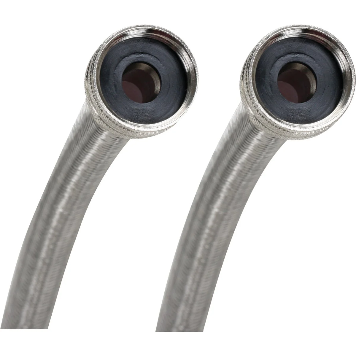 High-End Fluidmaster 3 4 x 3 4 In. Hose Fitting x 60 In. L Braided Stainless Steel High Efficiency Washing Machine Hose 2-Pack Sophisticated