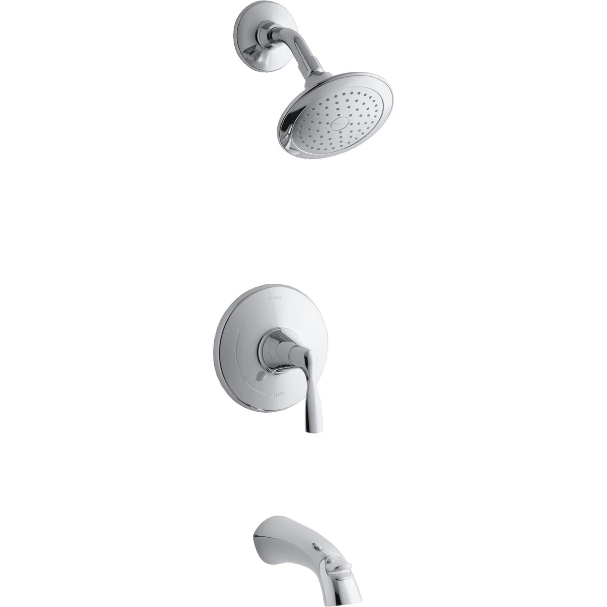Genuine Kohler Mistos Chrome Single-Handle Tub Shower Faucet Expertly Made