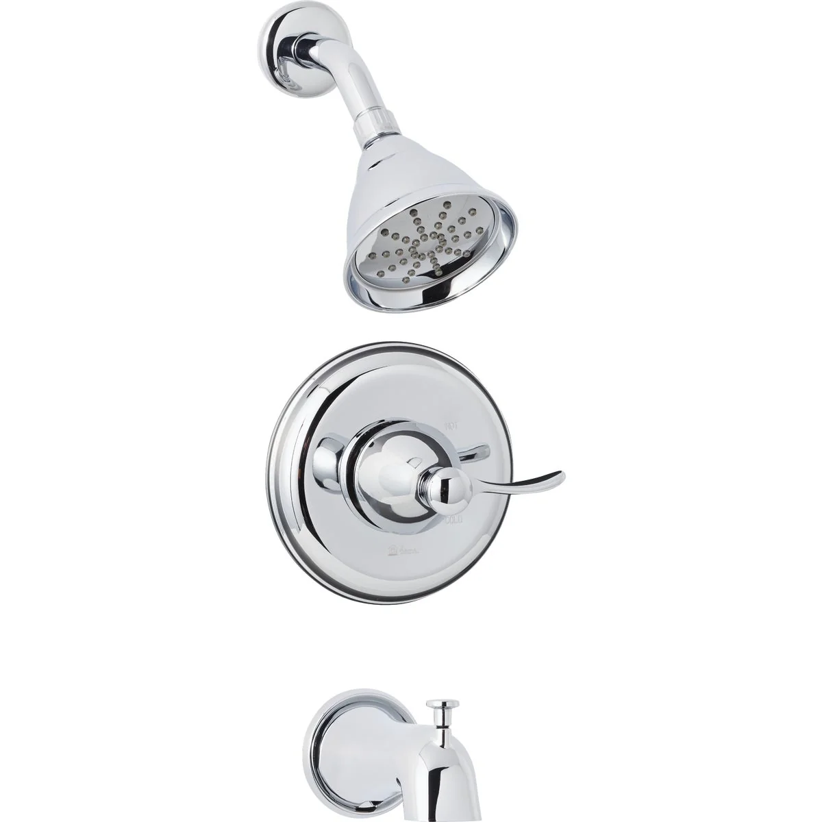Premium Home Impressions Polished Chrome Single-Handle Lever Tub Shower Faucet Expertly Made