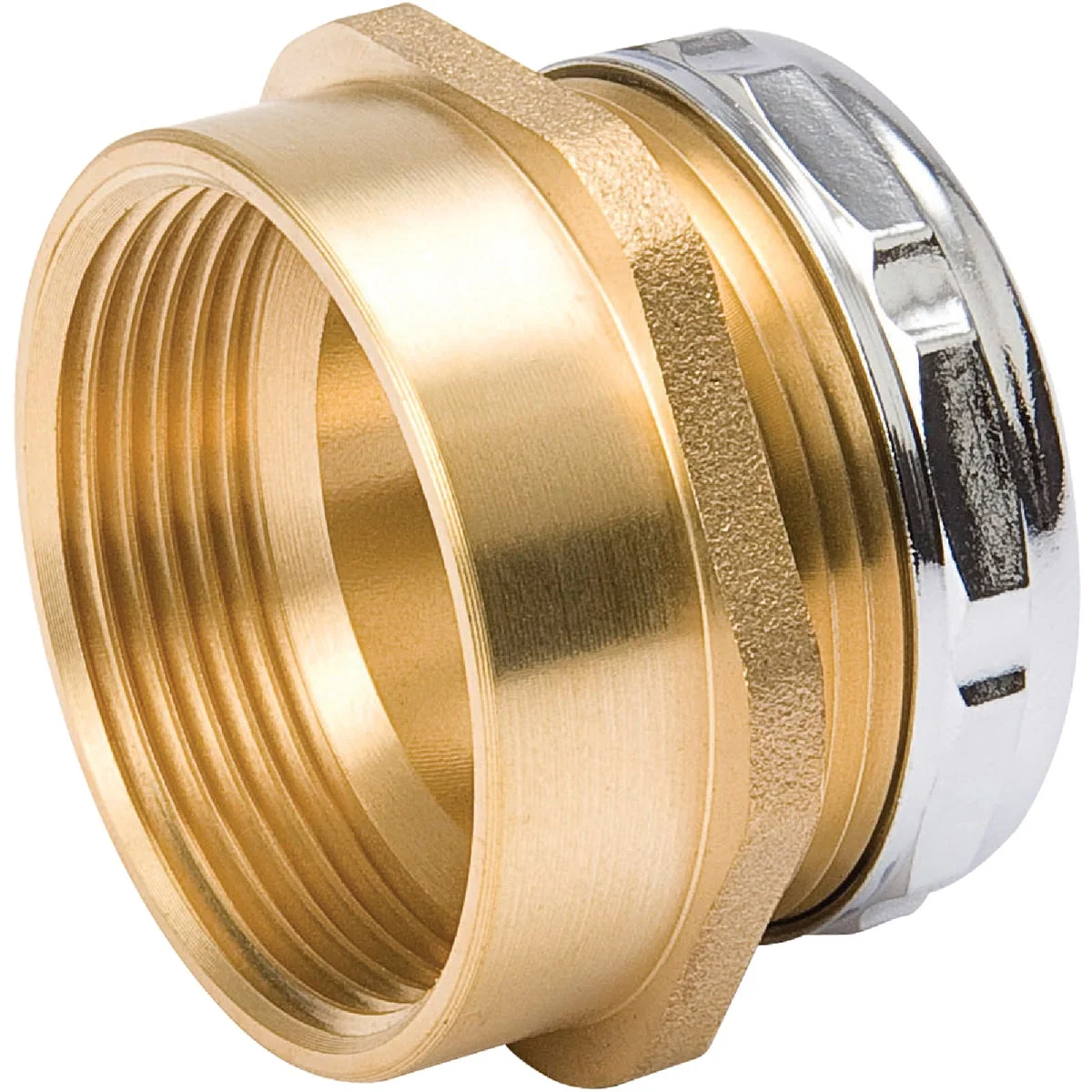 Convenient B K 1-1 2 In. x 1-1 2 In. Brass Waste Adapter Premium Material
