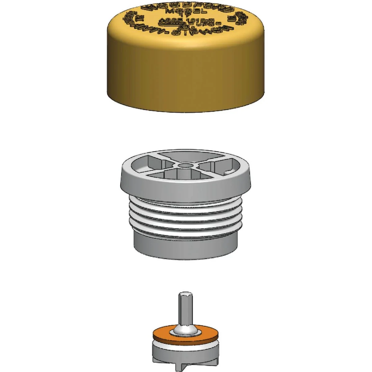 Elegant Woodford Model 17 Vacuum Breaker Float Kit 3-Piece Refined