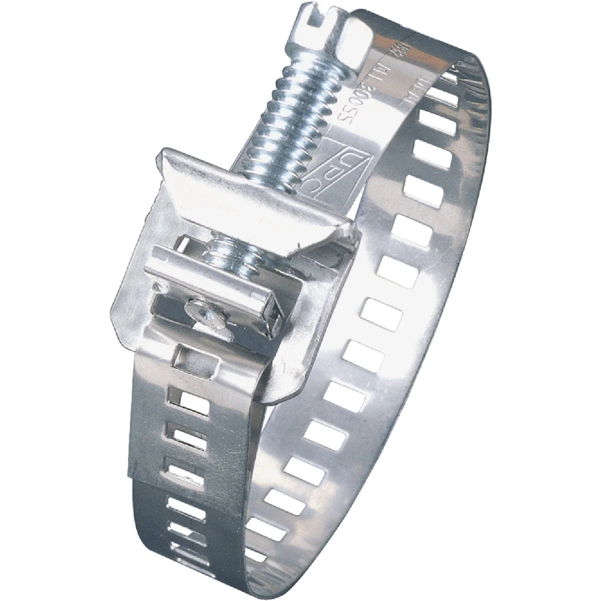 High-Grade I Lox-On 11 16 In. – 2-5 8 In. Stainless Steel Hose Clamp w Plated Stainless Steel Screw Easy-to-Use