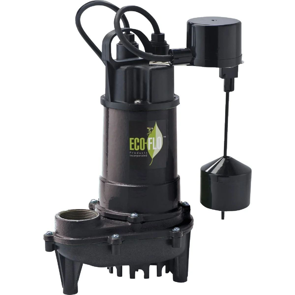 Comfortable ECO-FLO 1 3 HP Submersible Cast Iron Sump Pump Effective