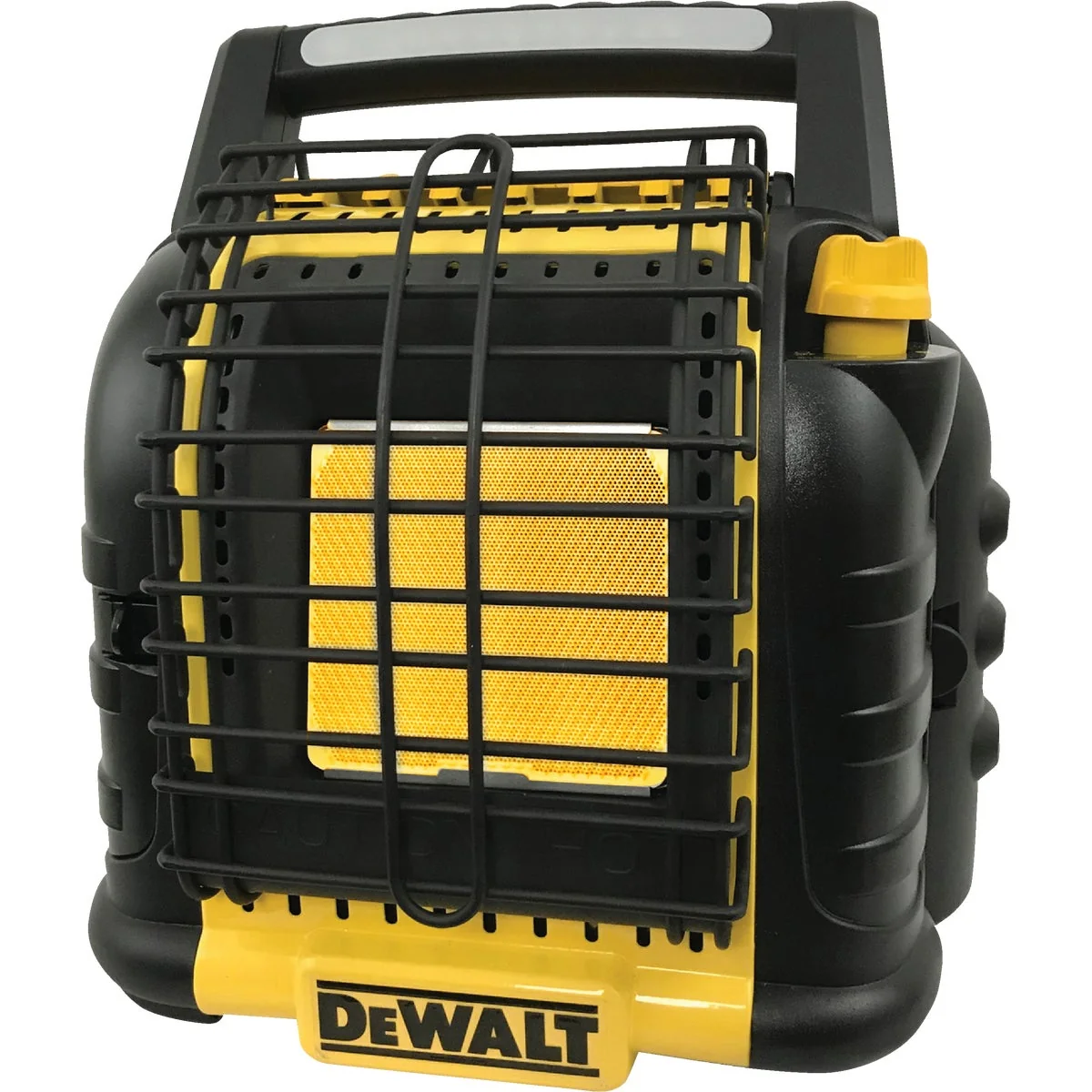 Original Design DeWalt 12 000 BTU Radiant Cordless Propane Heater Environmentally Friendly