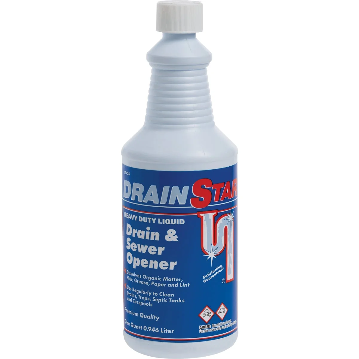 Premium Material Black Swan 1 Qt. Liquid Drain Opener Cleaner Recyclable