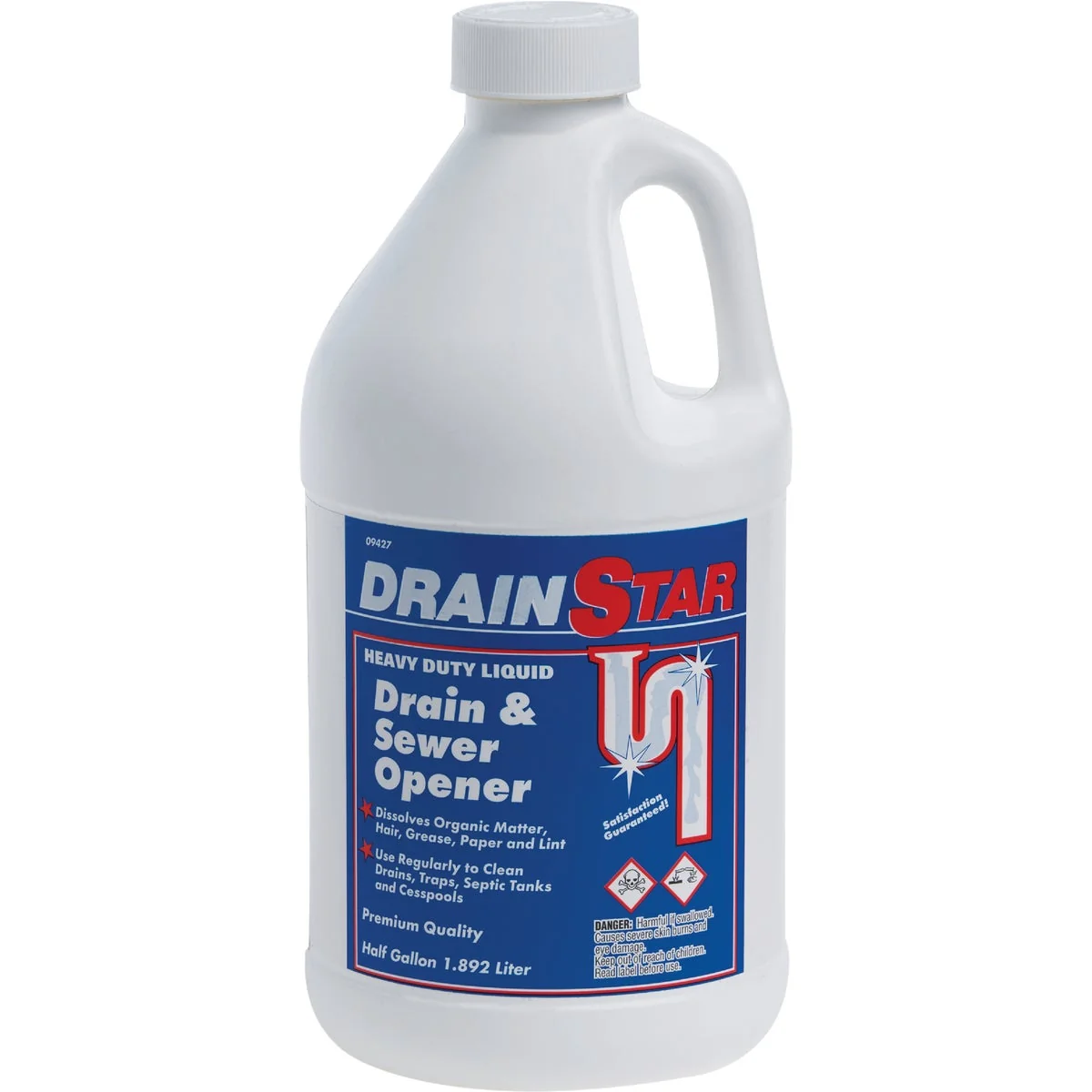 Reliable Black Swan 1 2 Gal. Liquid Drain Opener Cleaner Environmentally Friendly