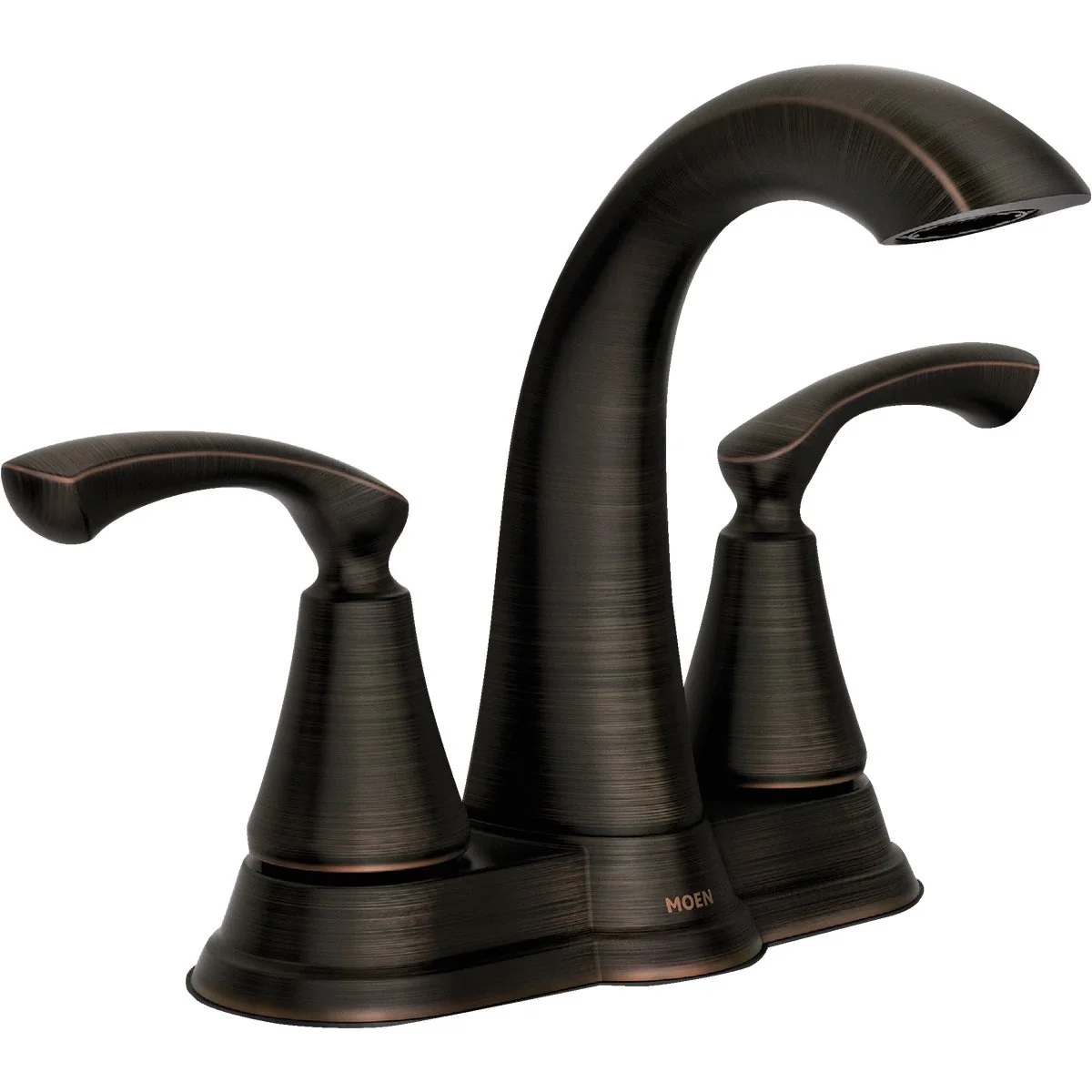 High-Grade Moen Tiffin Mediterranean Bronze 2-Handle Lever 4 In. Centerset Bathroom Faucet Trusted