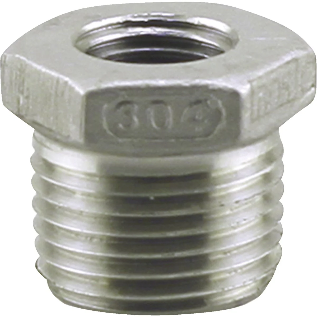 Classic PLUMB-EEZE 3 4 In. MIP x 1 2 In. FIP Stainless Steel Bushing Efficient