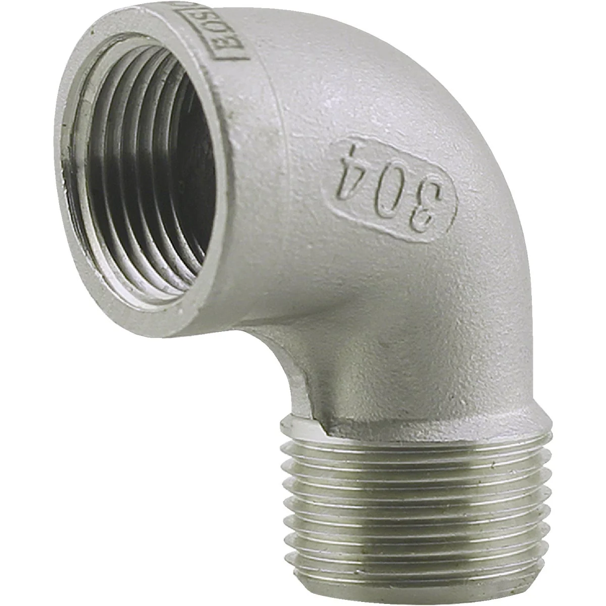 Functional PLUMB-EEZE 1 In. FIP 90 Deg. Stainless Steel Street Elbow 1 4 Bend High-Grade