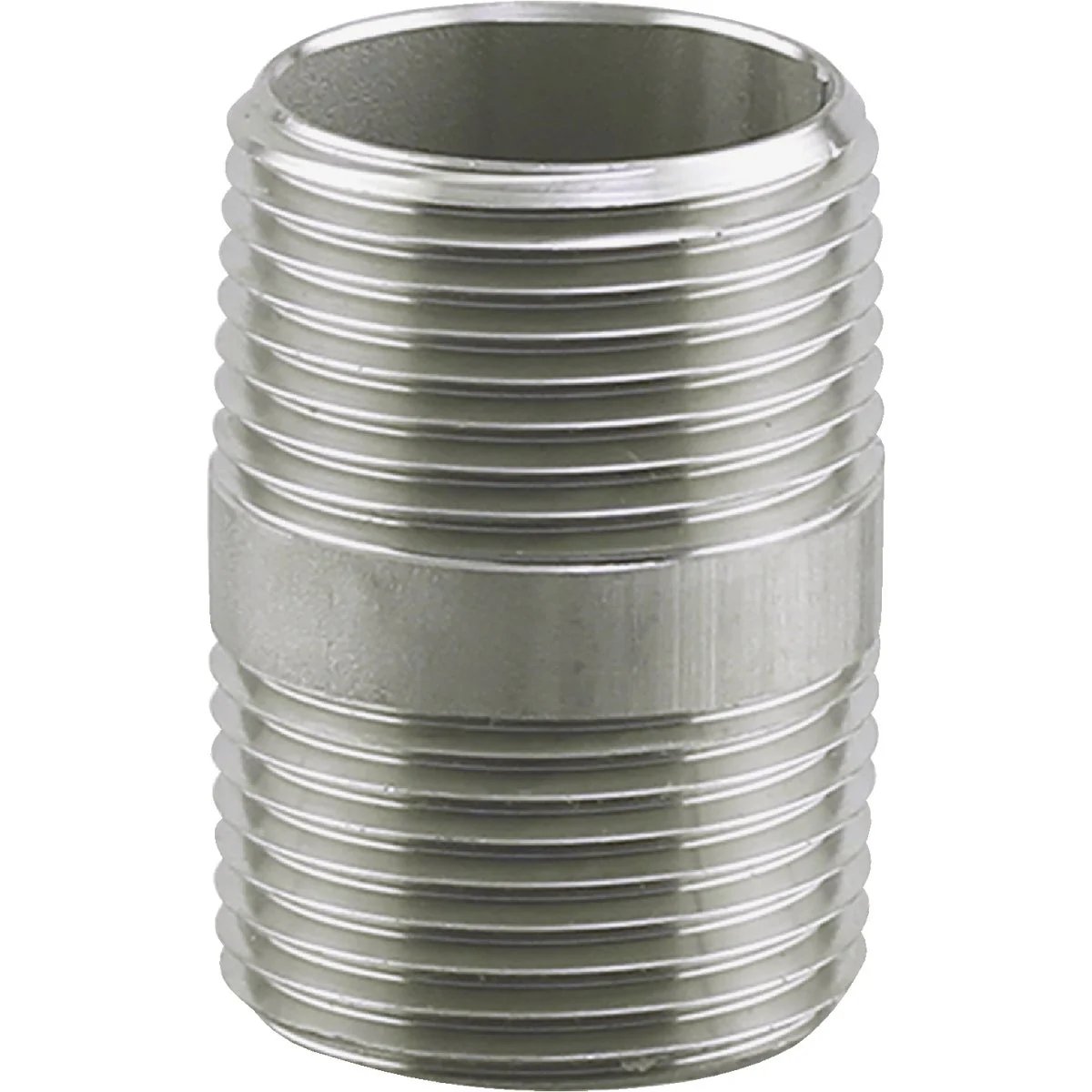 Recyclable PLUMB-EEZE 3 8 In. MIP x 6 In. Stainless Steel Nipple User-Friendly