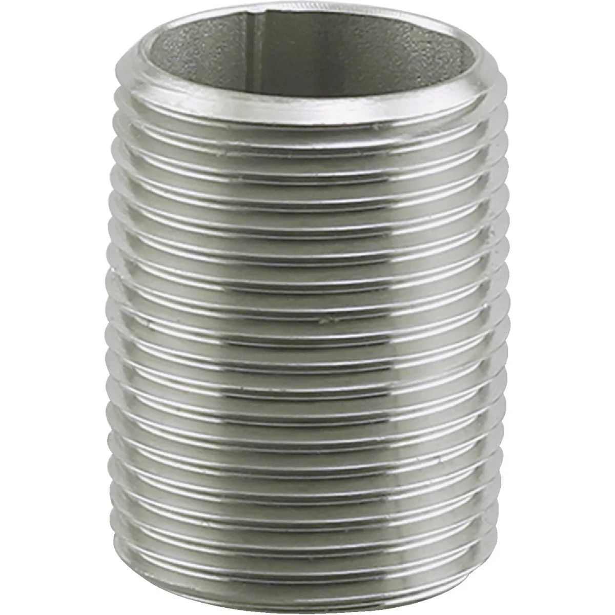 User-Friendly PLUMB-EEZE 1-1 4 In. MIP x Close Stainless Steel Nipple Long-Lasting