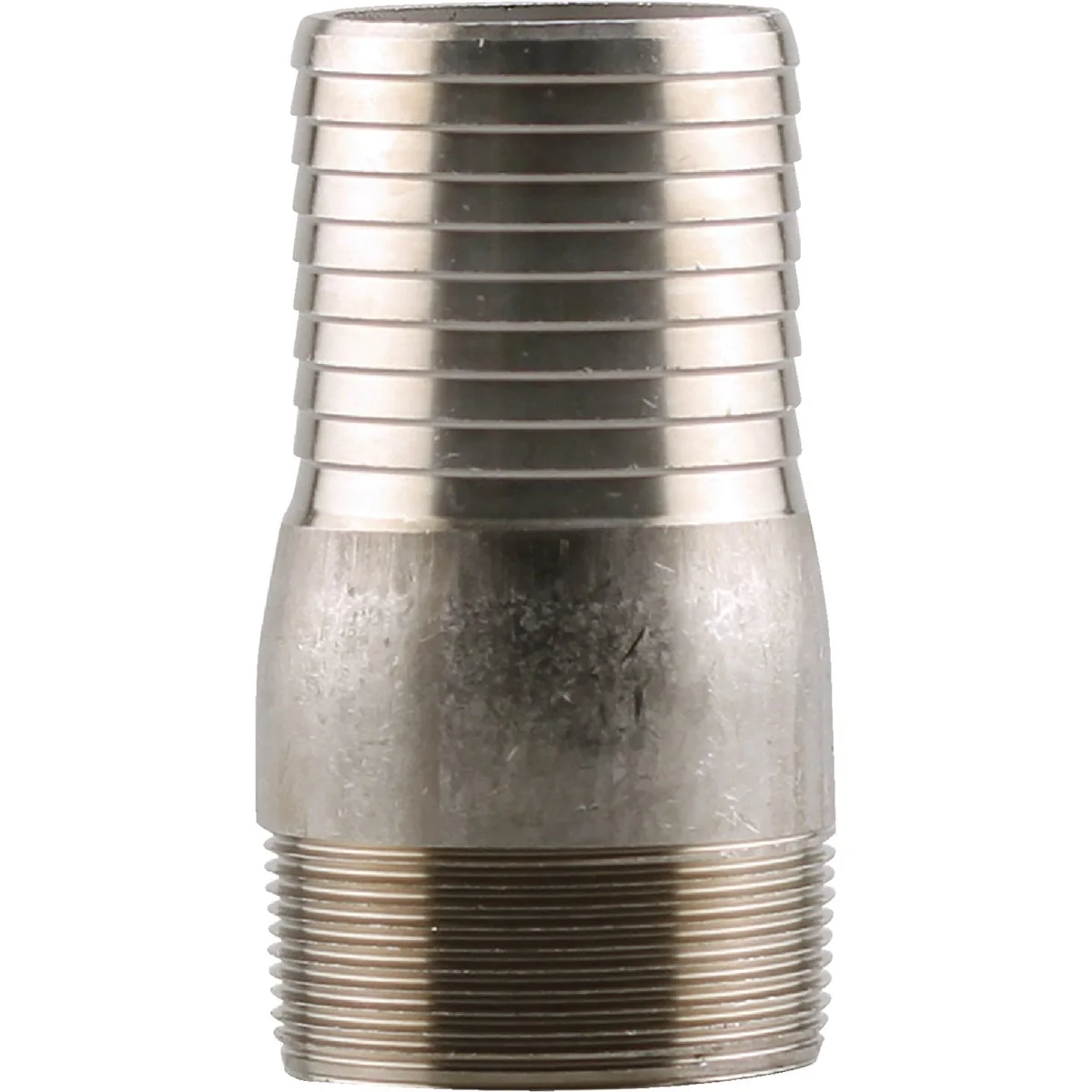 Detailed PLUMB-EEZE 1 In. MPT Stainless Steel Insert Adapter Authentic