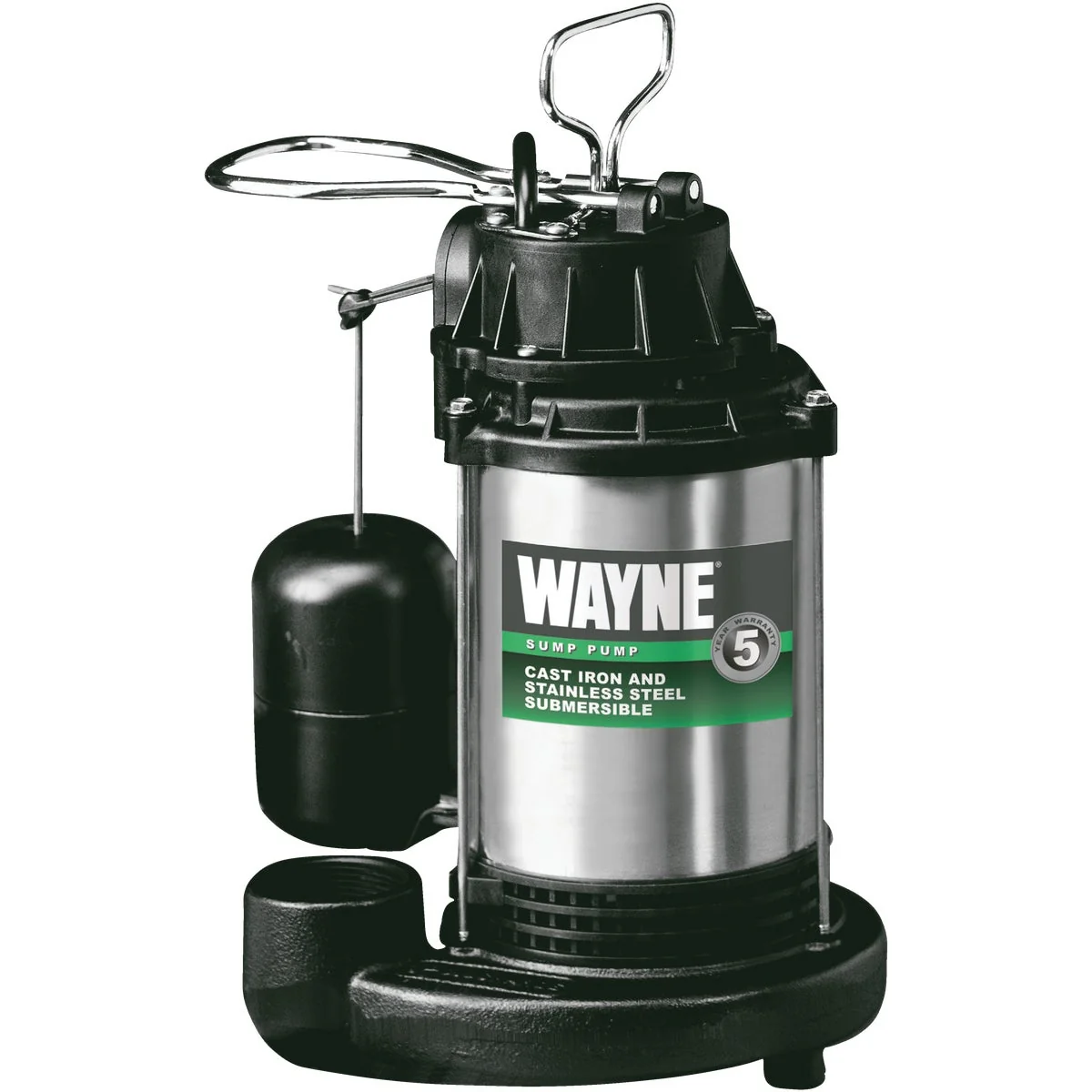 Certified Wayne 3 4 HP 115V Submersible Sump Pump Smart