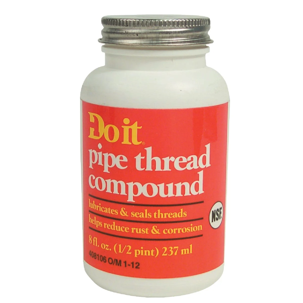 Natural Do it 8 Fl. Oz. Gray Pipe Compound Practical