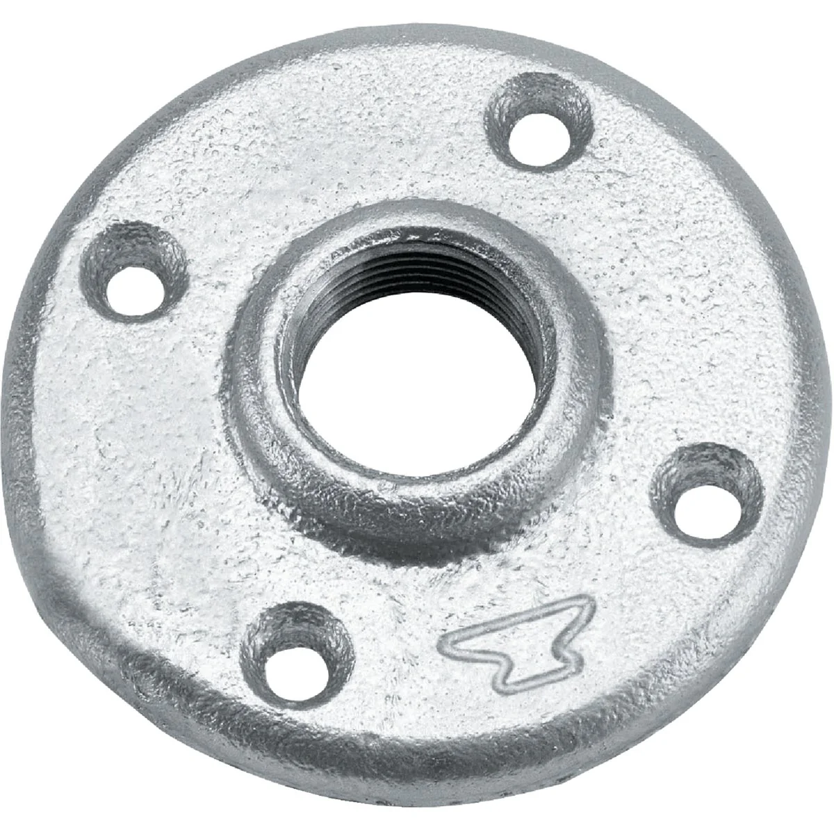 Safe Anvil 1 2 In. Malleable Iron Galvanized Floor Flange Effective