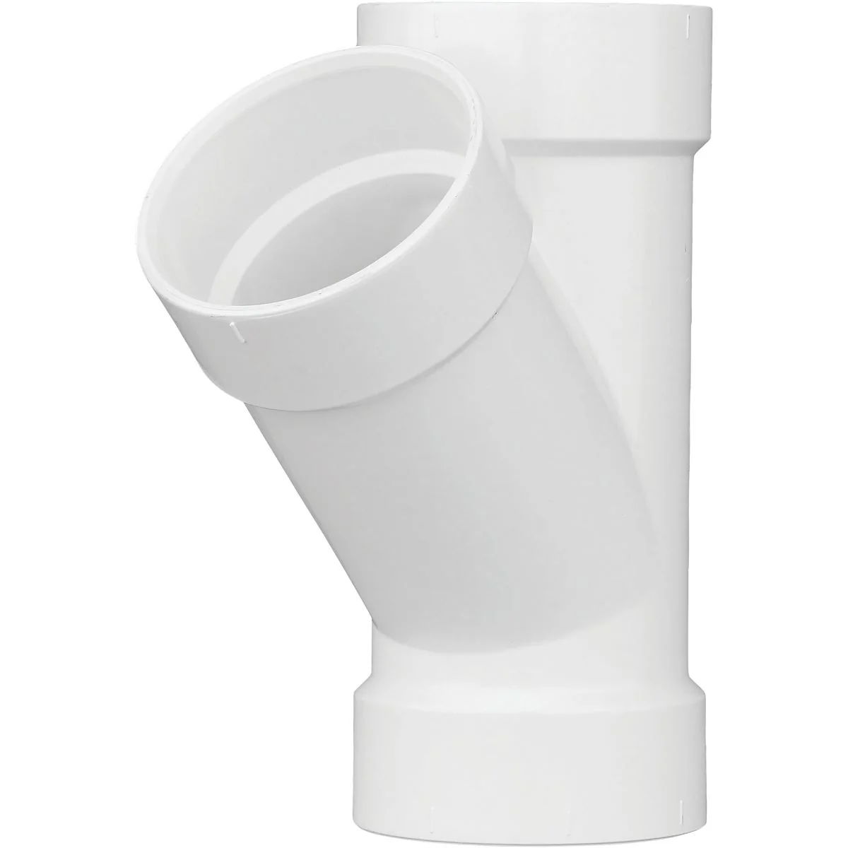 Advanced Charlotte Pipe 4 In. Schedule 40 DWV Hub PVC Wye Premium Material
