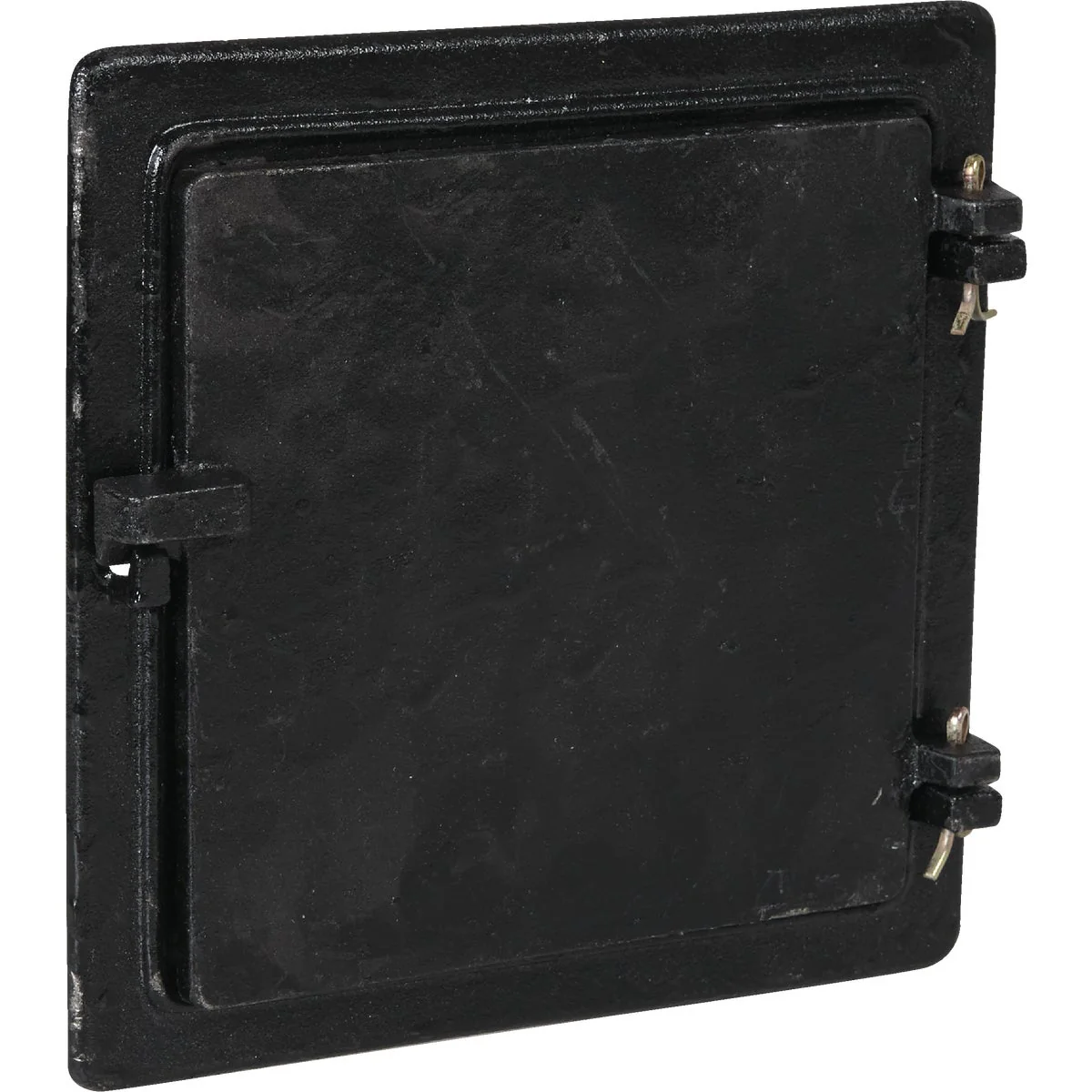 Carefully Designed US Stove 8 In. x 8 In. Black Cast-Iron Cleanout Door Effective