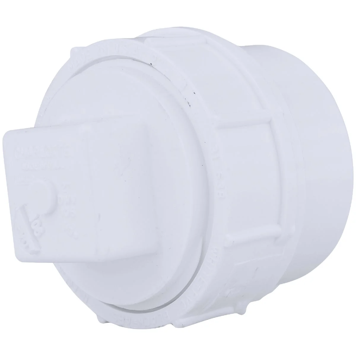 Authentic Charlotte Pipe 2 In. SPG x 2 In. FIP Schedule 40 DWV PVV Cleanout with Threaded Plug Dependable