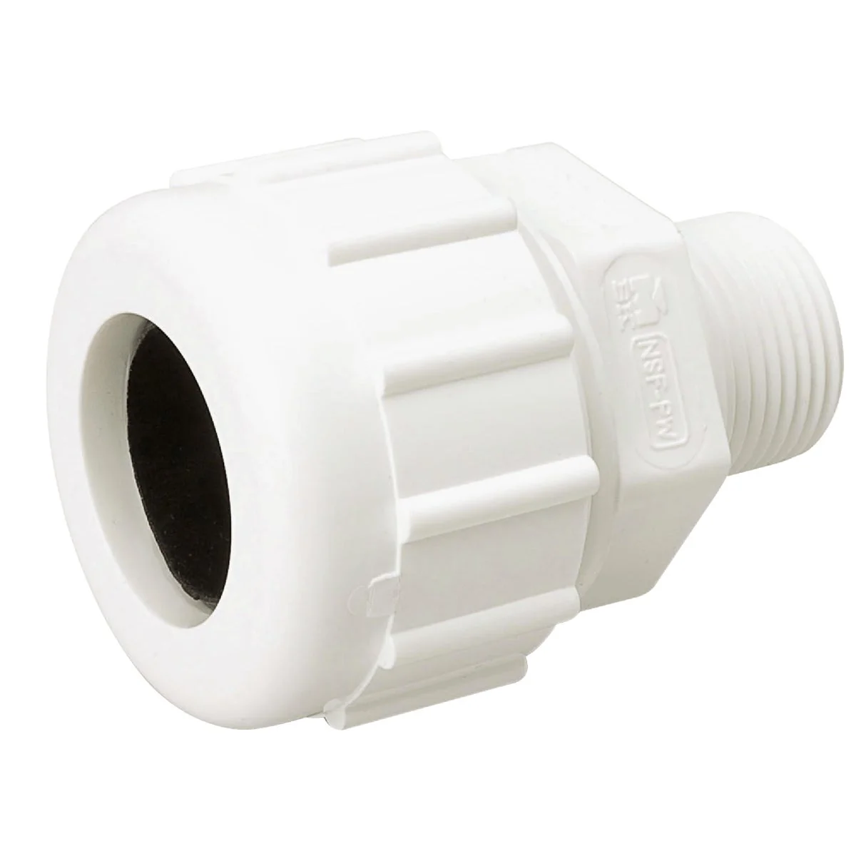 Fashionable B K 1 2 In. MIPT Schedule 40 Compression Union PVC Adapter Original
