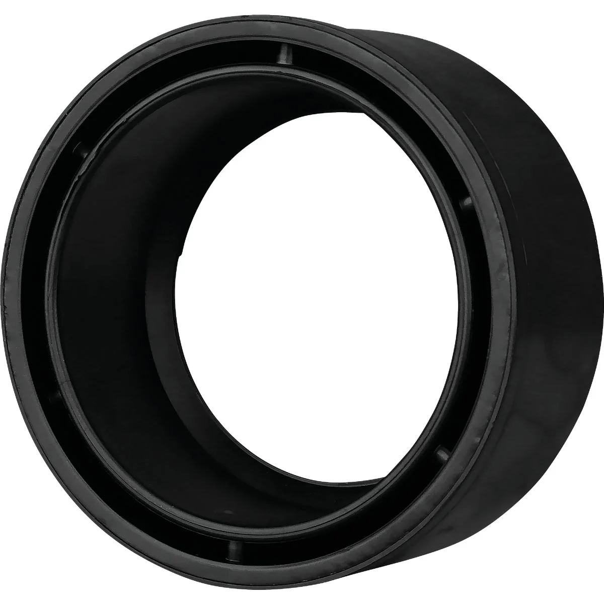Unique Charlotte Pipe 4 In. x 3 In. Spigot x Hub Reducing ABS Bushing Flexible