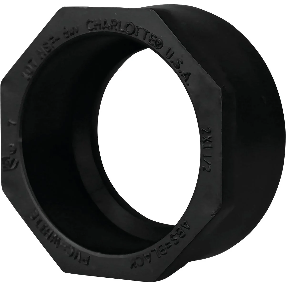 User-Friendly Charlotte Pipe 2 In. x 1-1 2 In. Spigot x Hub Reducing ABS Bushing Easy-to-Use