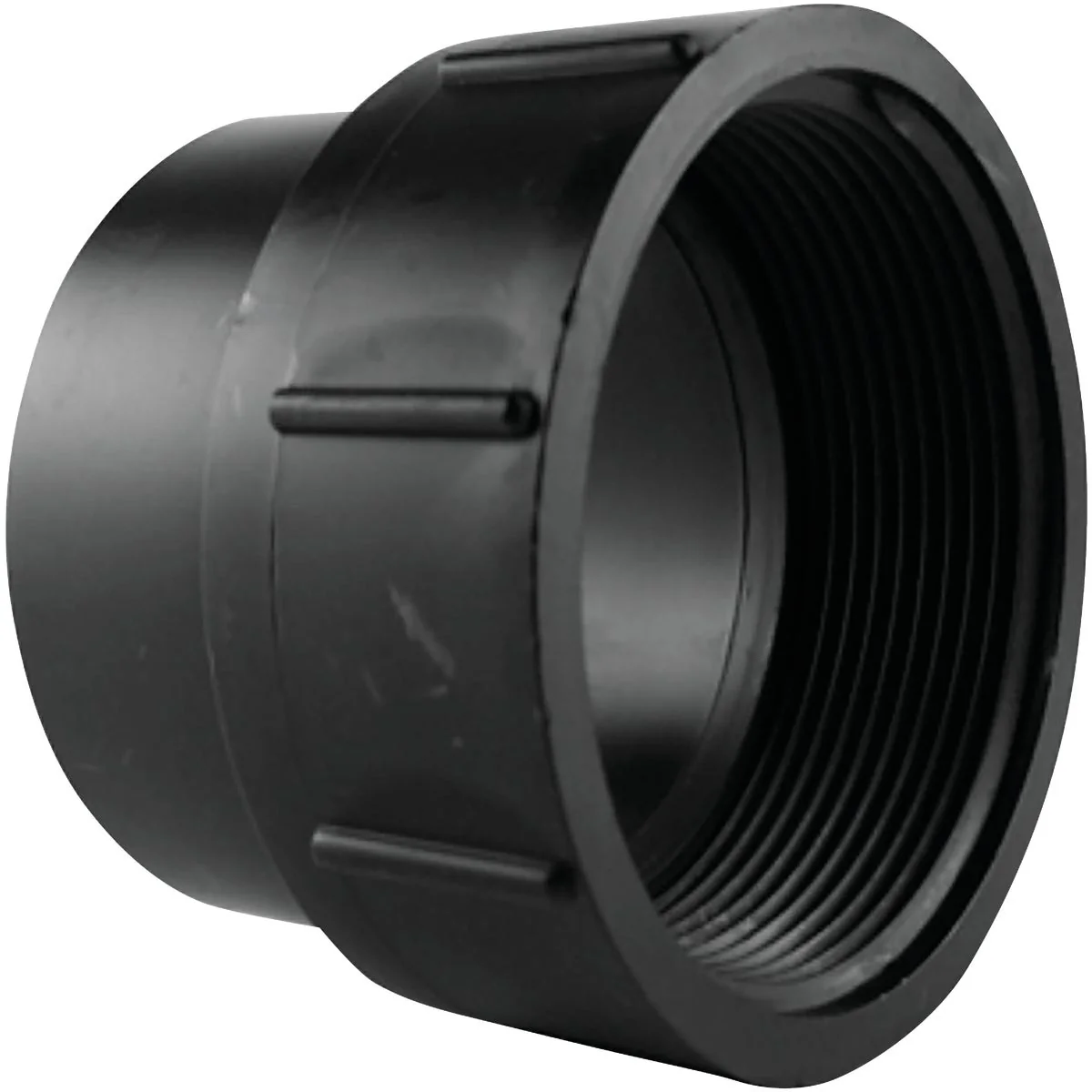 Superior Charlotte Pipe 2 In. Spigot x FIP Fitting ABS Cleanout Casual