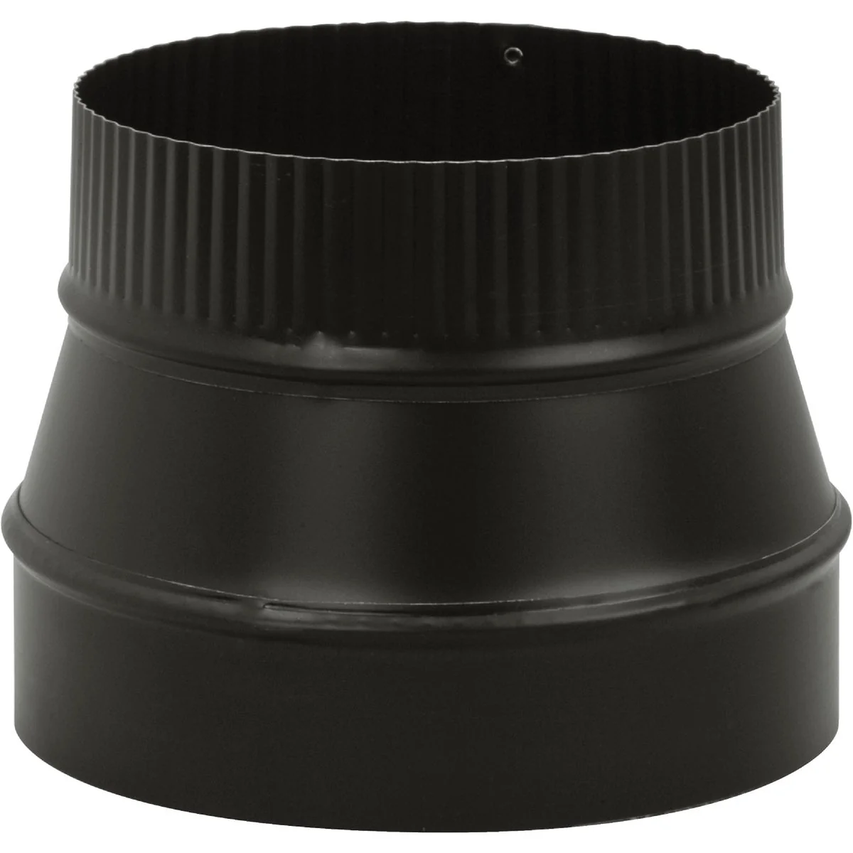 Elegant Imperial Single Wall 7 In. – 6 In. 24 ga Black Reducer Smart