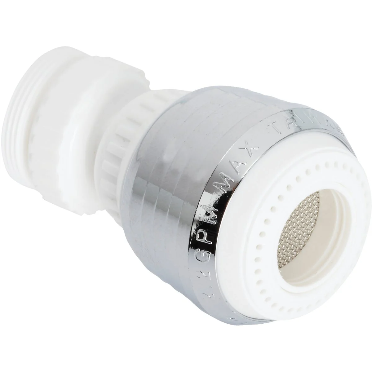 Responsible Do it 2.0 GPM Swivel Spray Aerator White Chrome Stylish