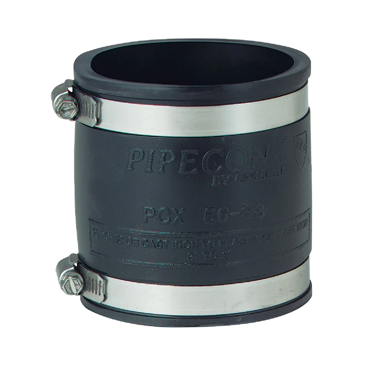 Classic Fernco 3 In. x 3 In. Plastic to Plastic PVC Coupling Reliable