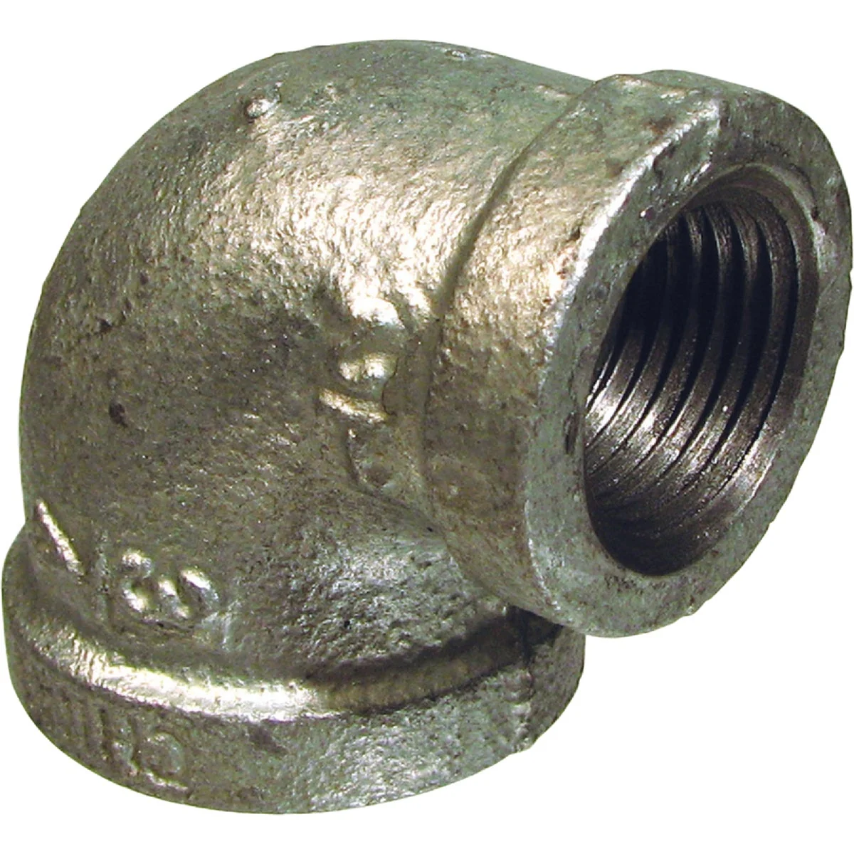 Detailed Southland 1-1 2 In. x 1-1 4 In. 90 Deg. Reducing Galvanized Elbow 1 4 Bend Original Design