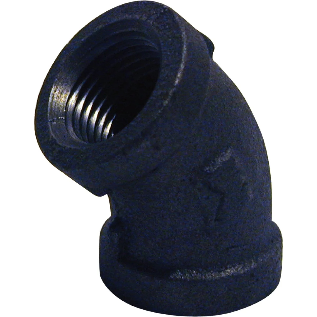Reliable Southland 1-1 4 In. 45 Deg. Malleable Black Iron Elbow 1 8 Bend Breathable