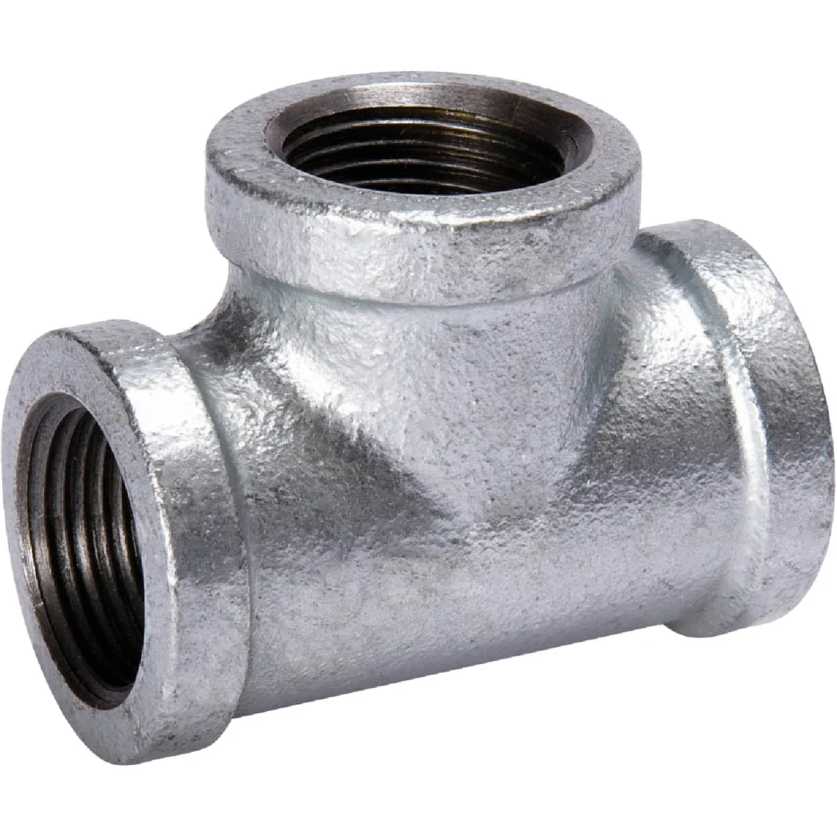 Unique Southland 1 4 In. Malleable Iron Galvanized Tee Green