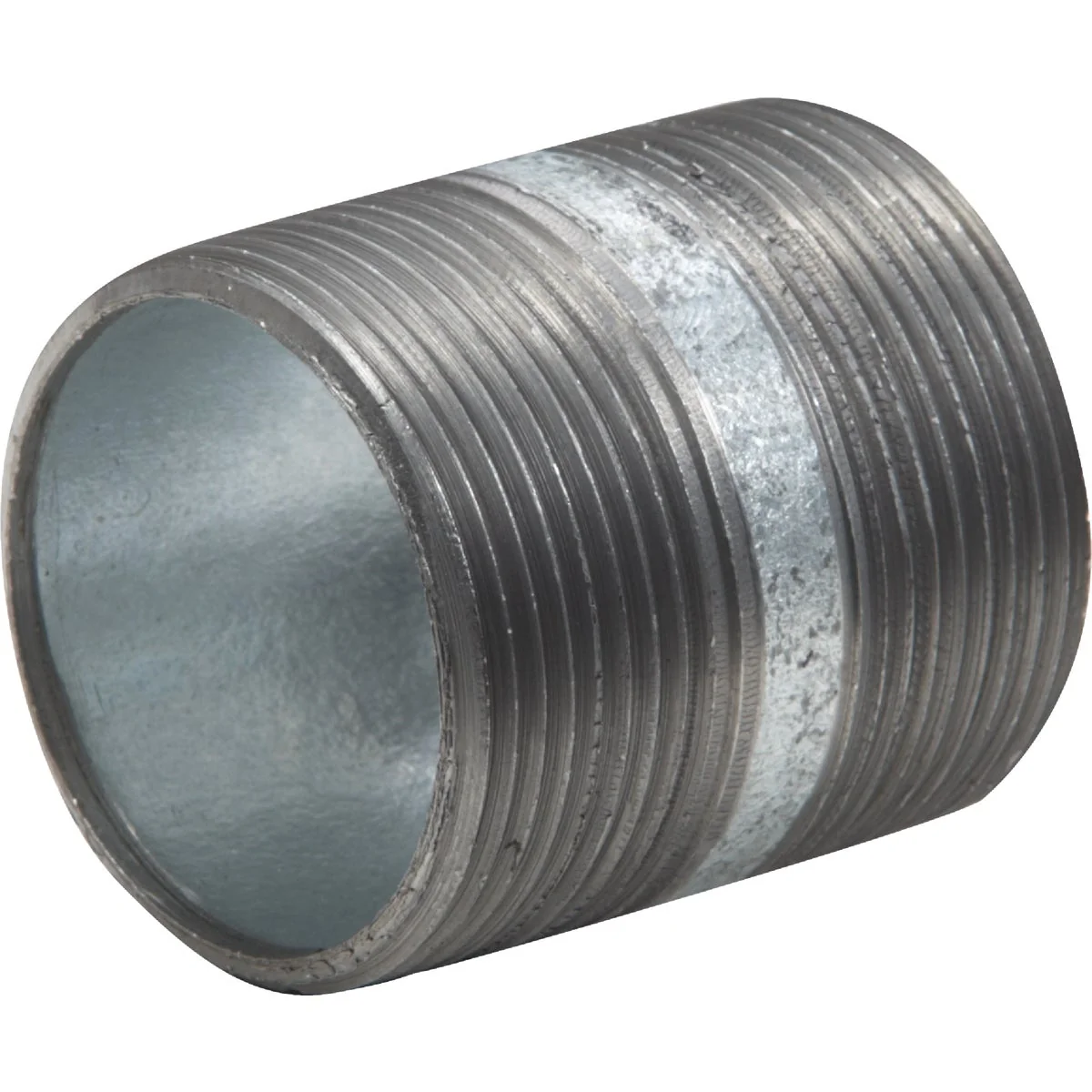 Quality Anvil 1-1 2 In. x 2 In. Welded Steel Galvanized Nipple High-End