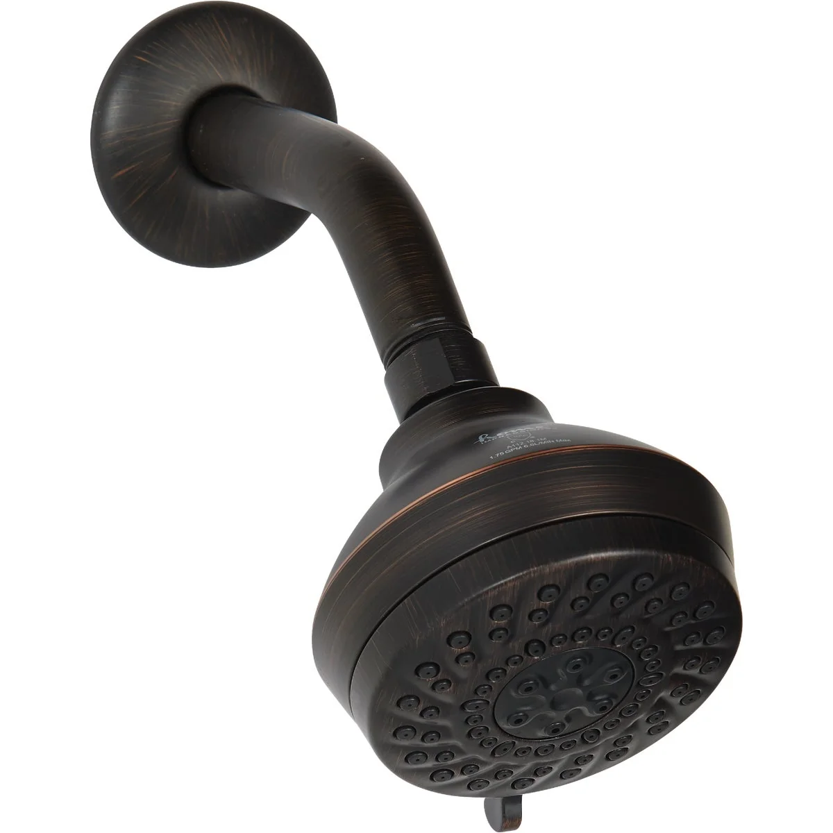 Flexible Home Impressions 6-Spray 1.8 GPM Fixed Showerhead Oil-Rubbed Bronze Outstanding
