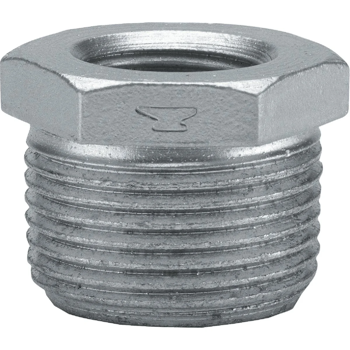 Versatile Anvil 3 4 In. x 1 4 In. Hex Galvanized Bushing Traditional